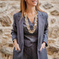Collar Linked Disk creada artesanalmente