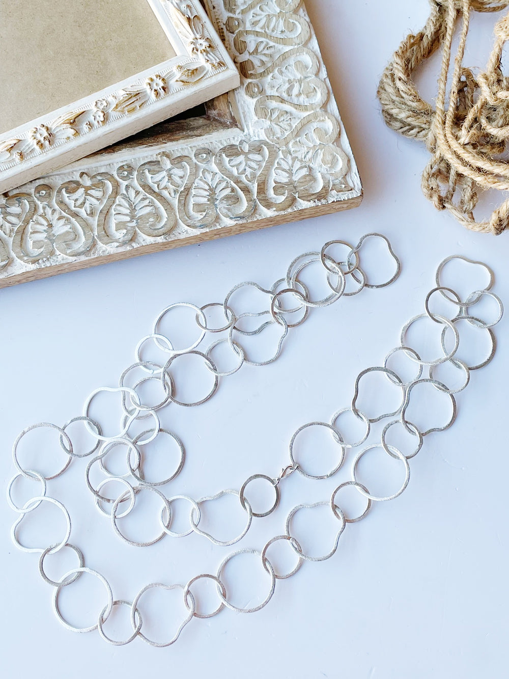 Collar largo Logain Plata