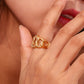 Anillo Trenza Acero - Mamen Aceña