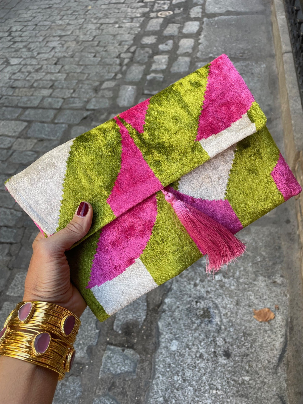 Cartera Ikat Fraisier