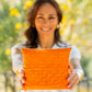 Bolso de mano Palma Natural Naranja