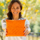 Bolso de mano Palma Natural Naranja