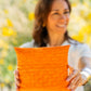 Bolso de mano Palma Natural Naranja