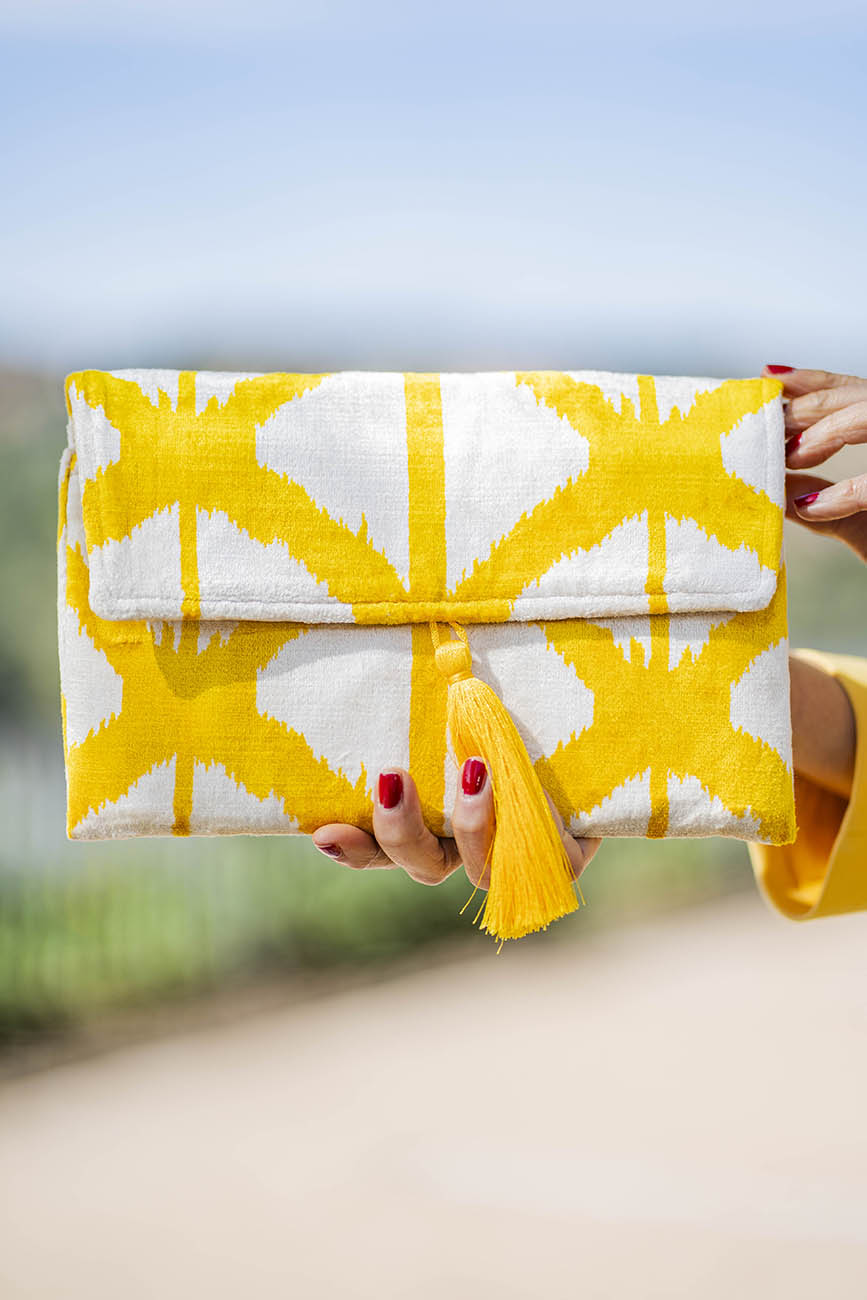 Cartera Ikat Lemon Pie