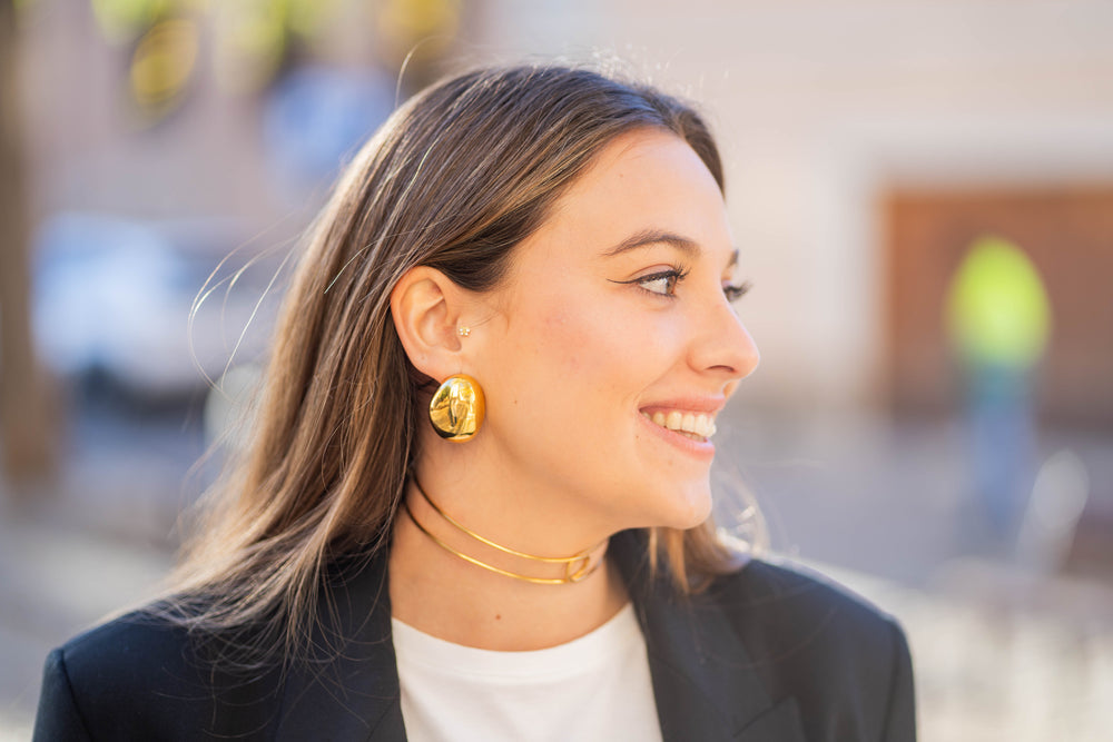 Pendientes Oval
