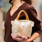 Bolso de Palma Natural Tetera ( Natural) - Mamen Aceña