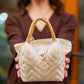 Bolso de Palma Natural Tetera ( Natural) - Mamen Aceña