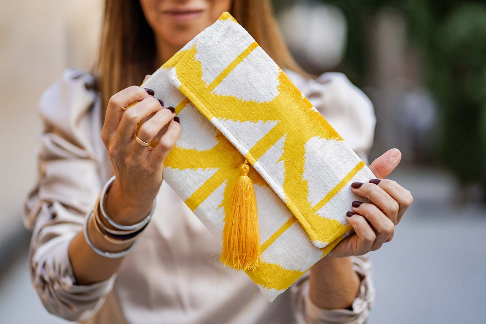 Cartera Ikat Lemon Pie