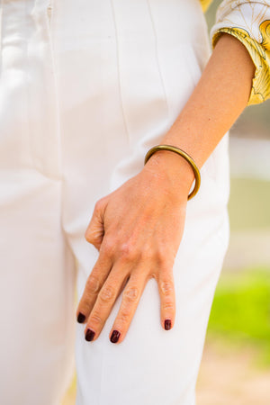 Pulsera Pan de Oro Clásica - Mamen Aceña