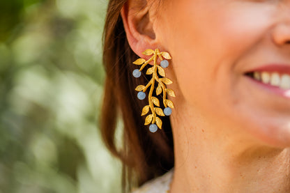 Pendientes Astromellia Piedras