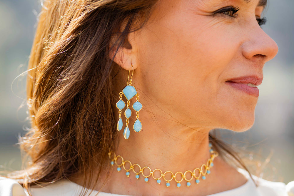 Pendientes June - Mamen Aceña