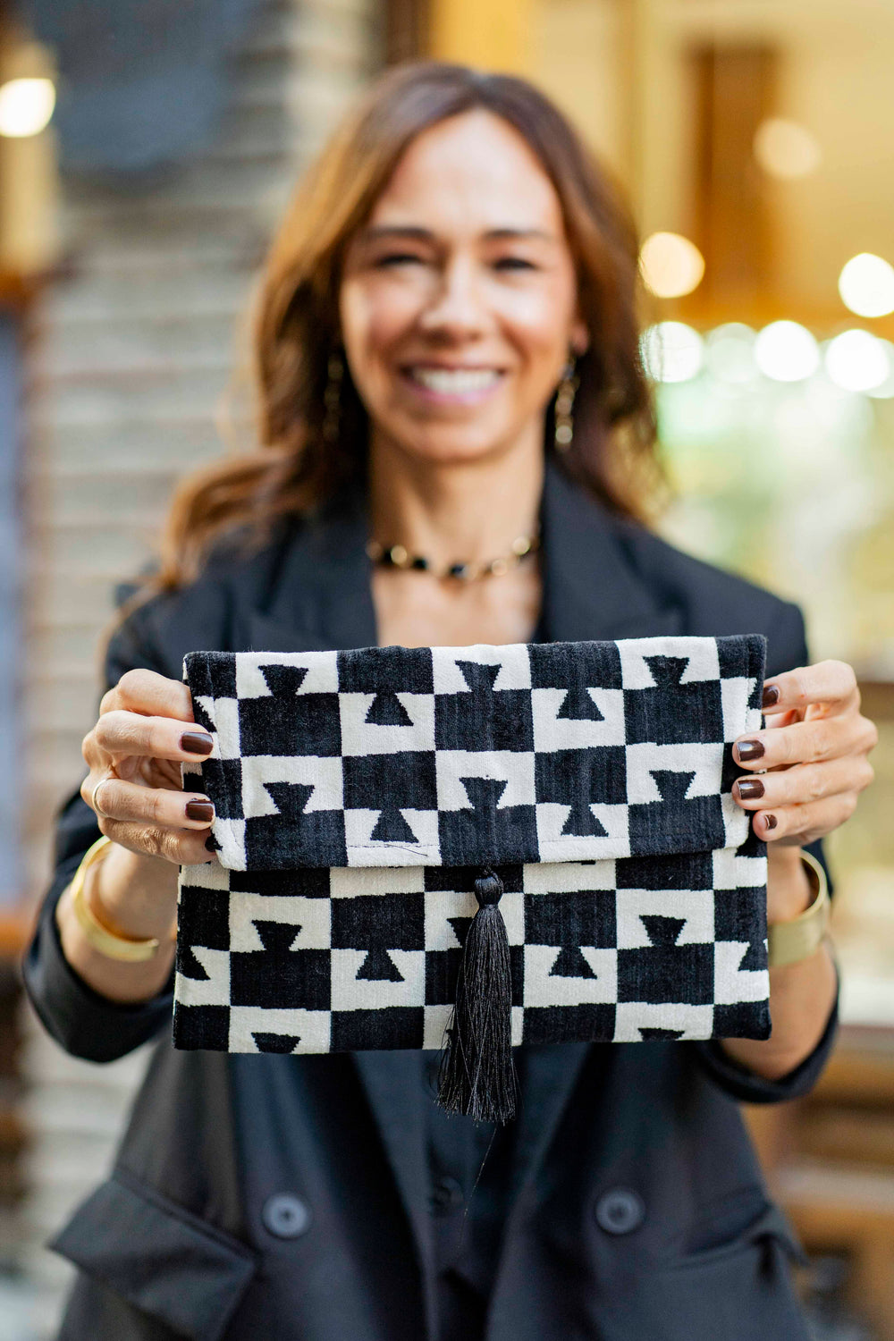 Cartera Ikat Selva Negra
