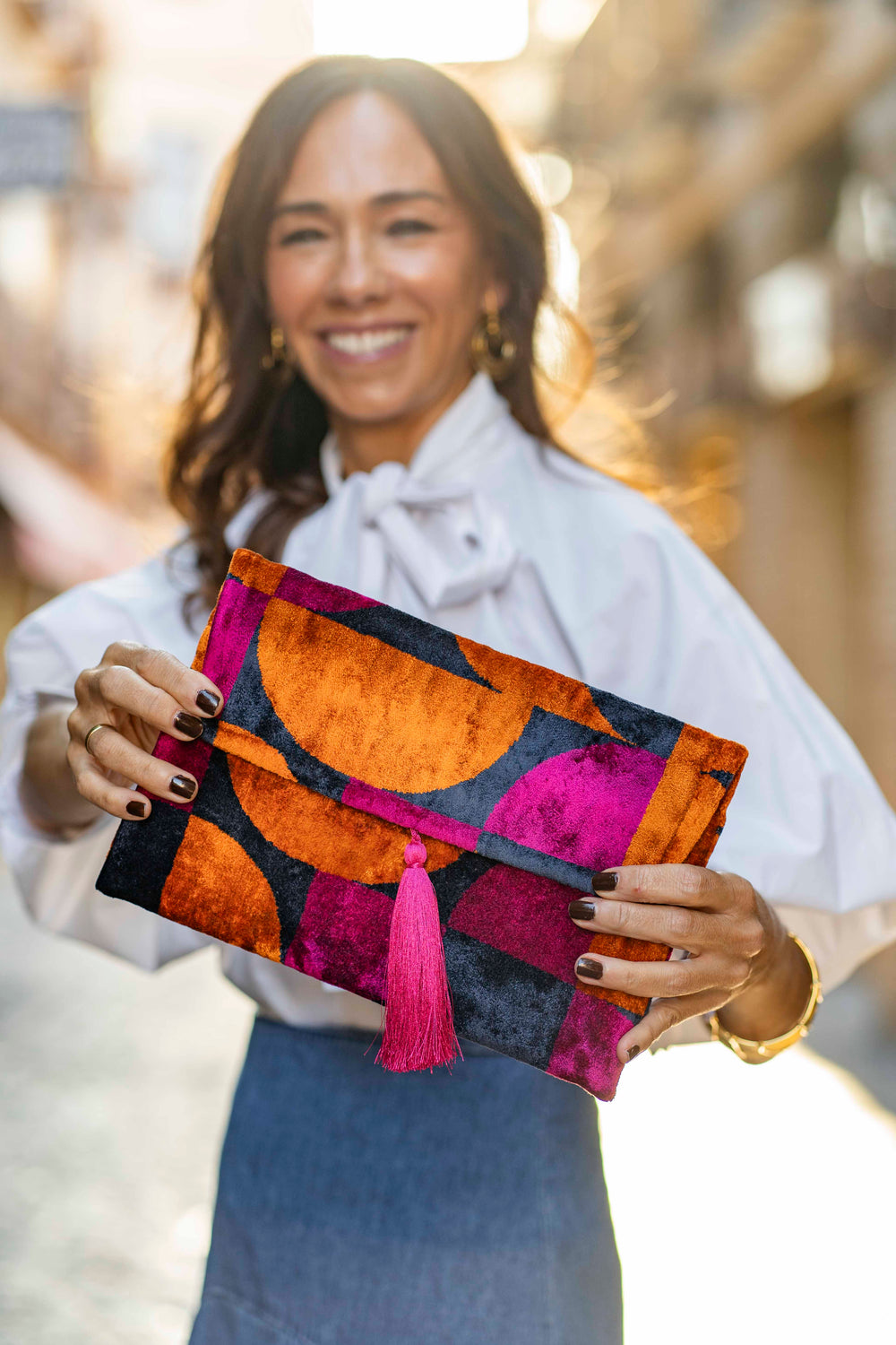 Cartera Ikat Fraisier