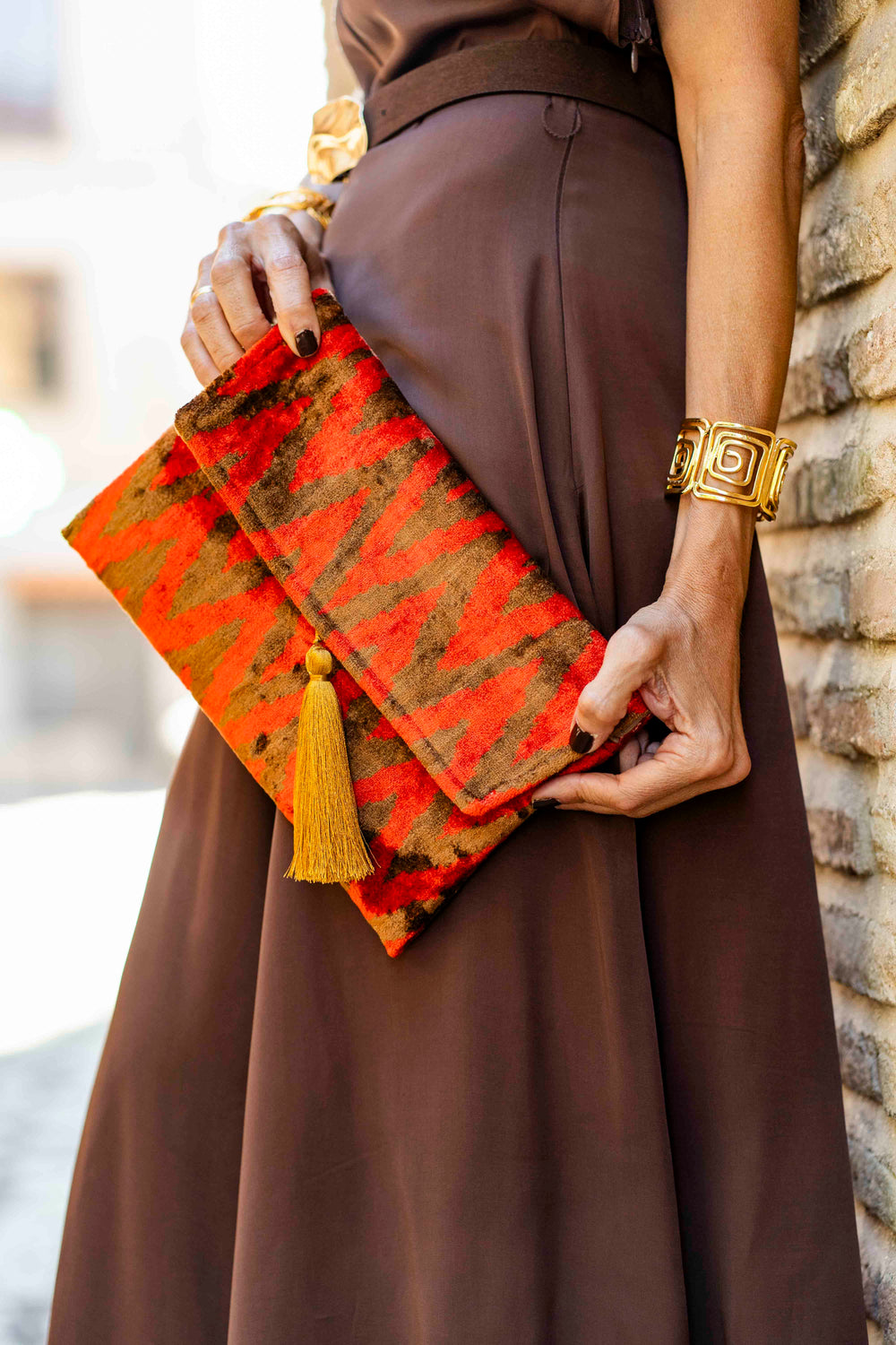 Cartera Ikat Carrot Cake