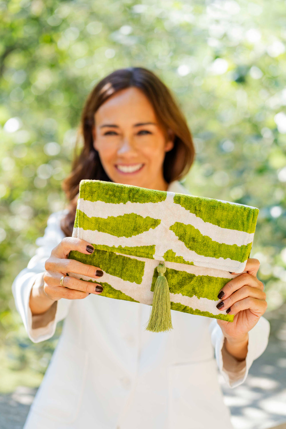 Cartera Ikat Kiwi Flavor