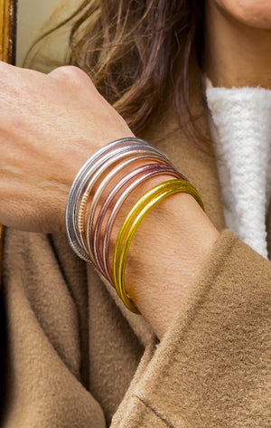 Pulsera Pan de Oro ORO ROSA ¡Nuevo Color! - Mamen Aceña