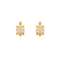 Pendientes Mini Tortuga Circonitas