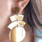 Pendientes Acero Arte - Mamen Aceña