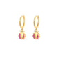 Pendientes Arito Mariquita Circonitas