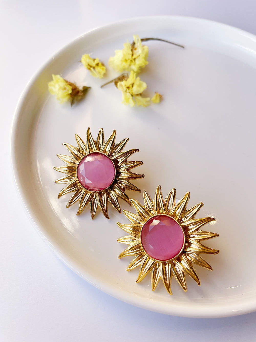 Pendientes Girasol