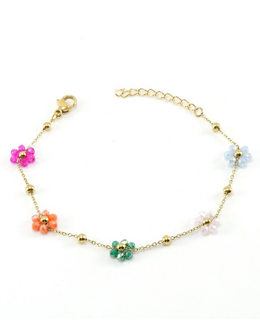 Pulsera Acero Florita