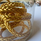 Pulsera Pan de Oro Trenzada