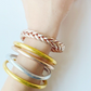 Pulsera Pan de Oro Trenzada